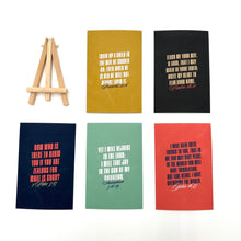 Born on a Battlefield Mini Easel Art Collection (Set of 5)