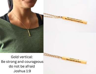 Gold Courageous Necklace