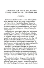 The Gospels Part 1 Study Guide - PDF